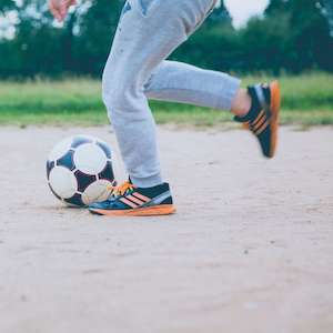A bit of soccer is a good physical activity idea for all ages